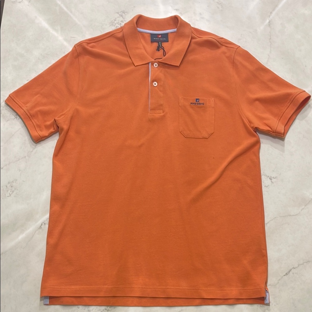 Orange Classic Polo Shirt